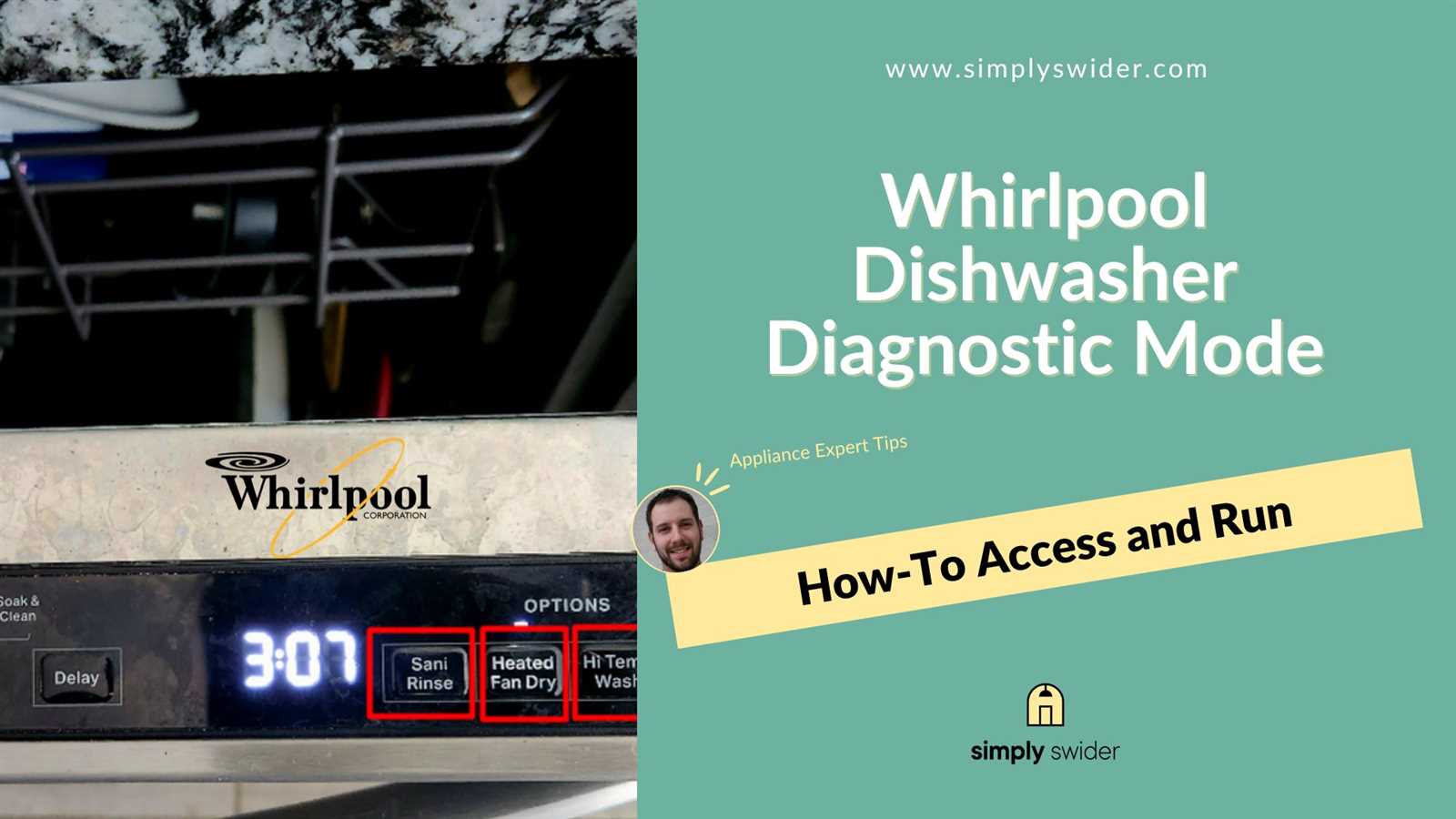 whirlpool repair manual dishwasher