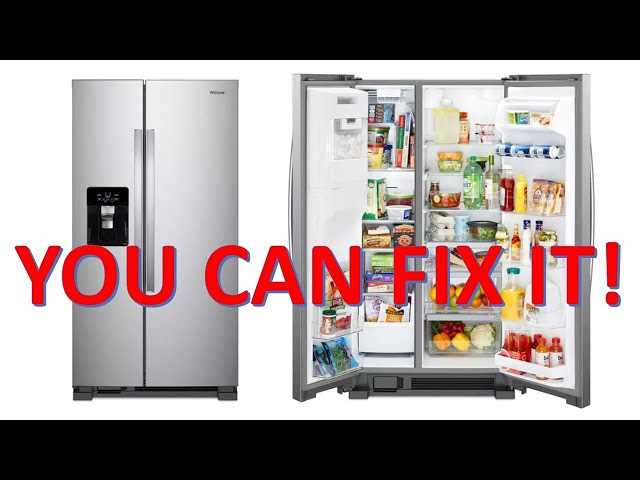 whirlpool side by side refrigerator repair manual