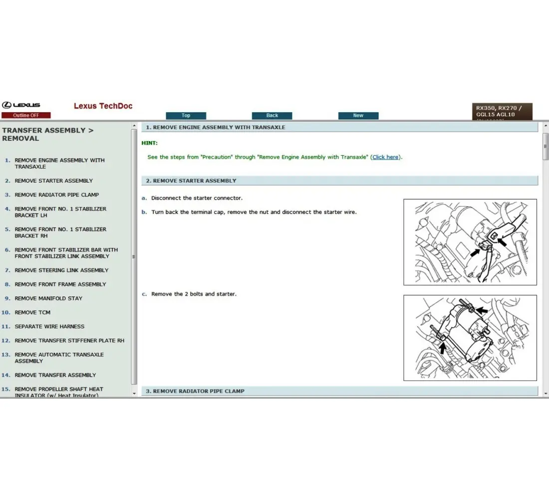 2015 lexus rx 350 repair manual