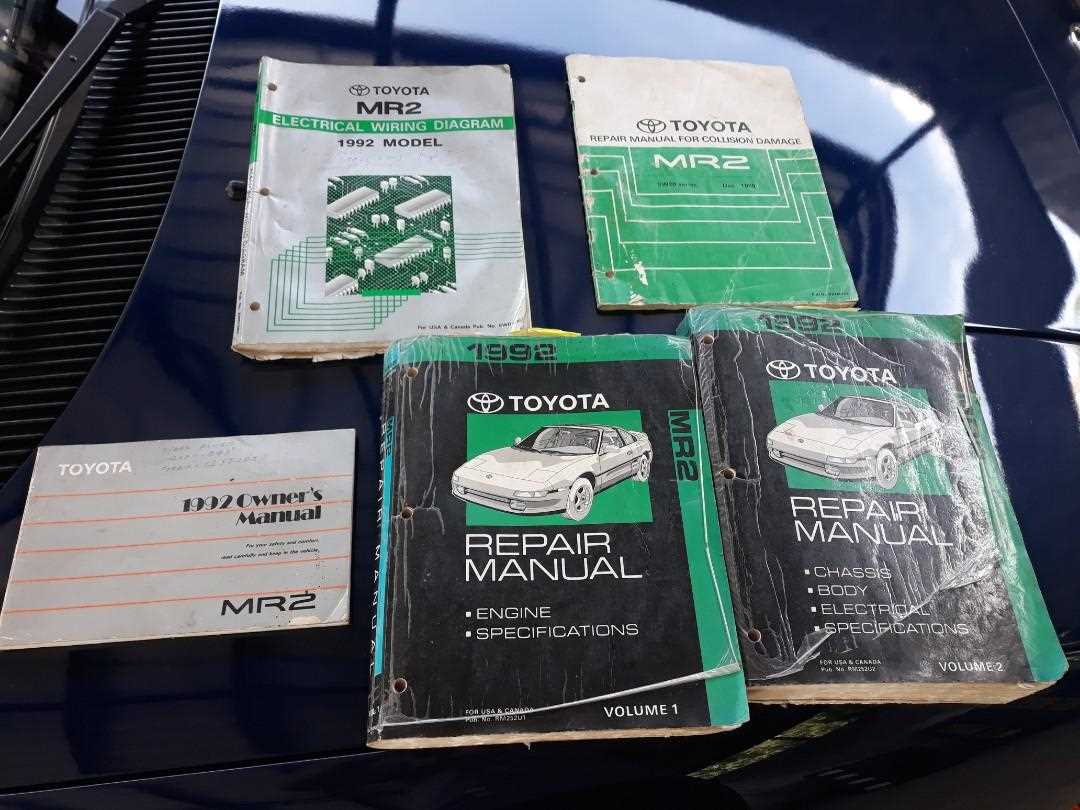 1992 toyota mr2 repair manual