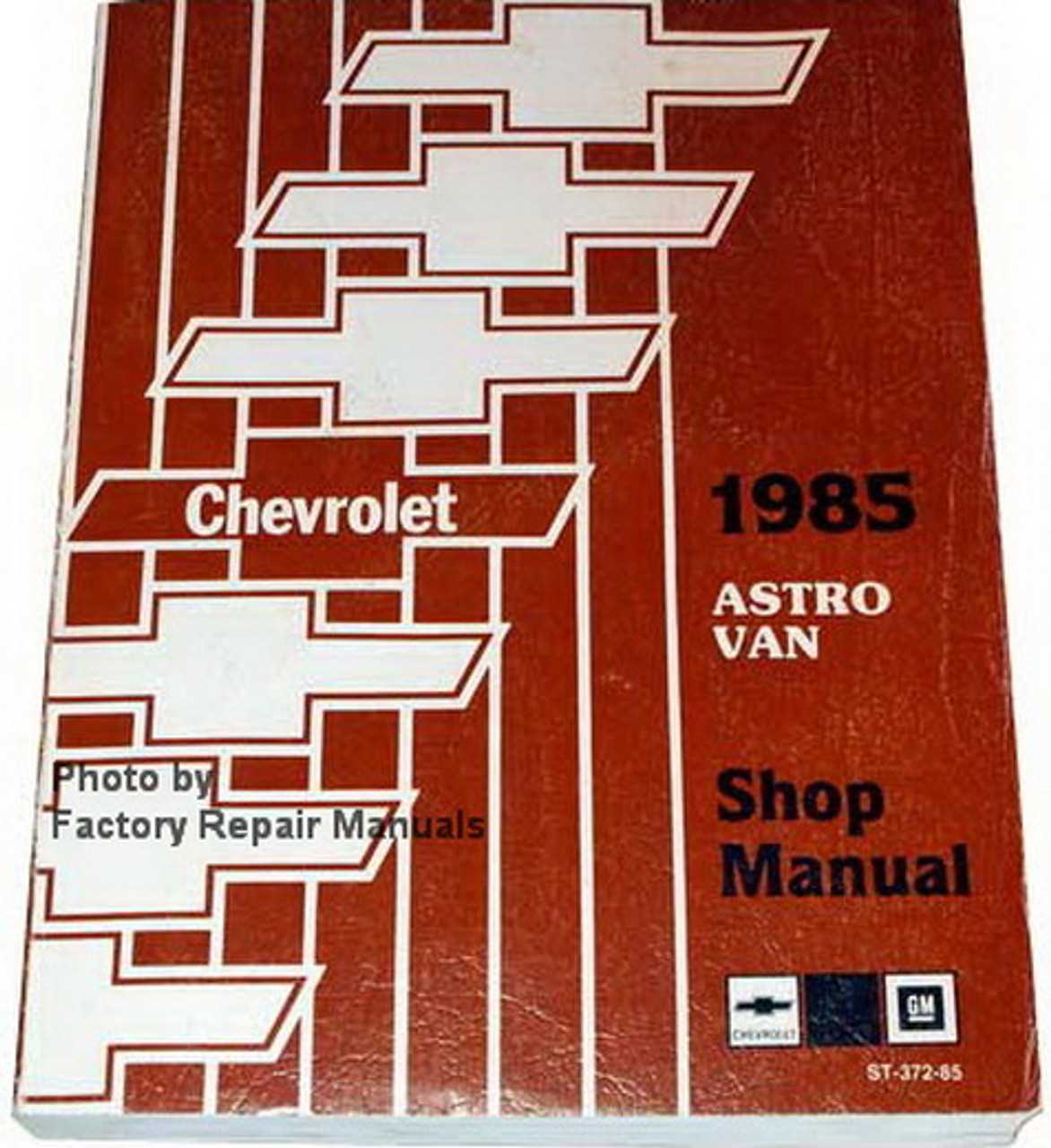 chevy astro repair manual