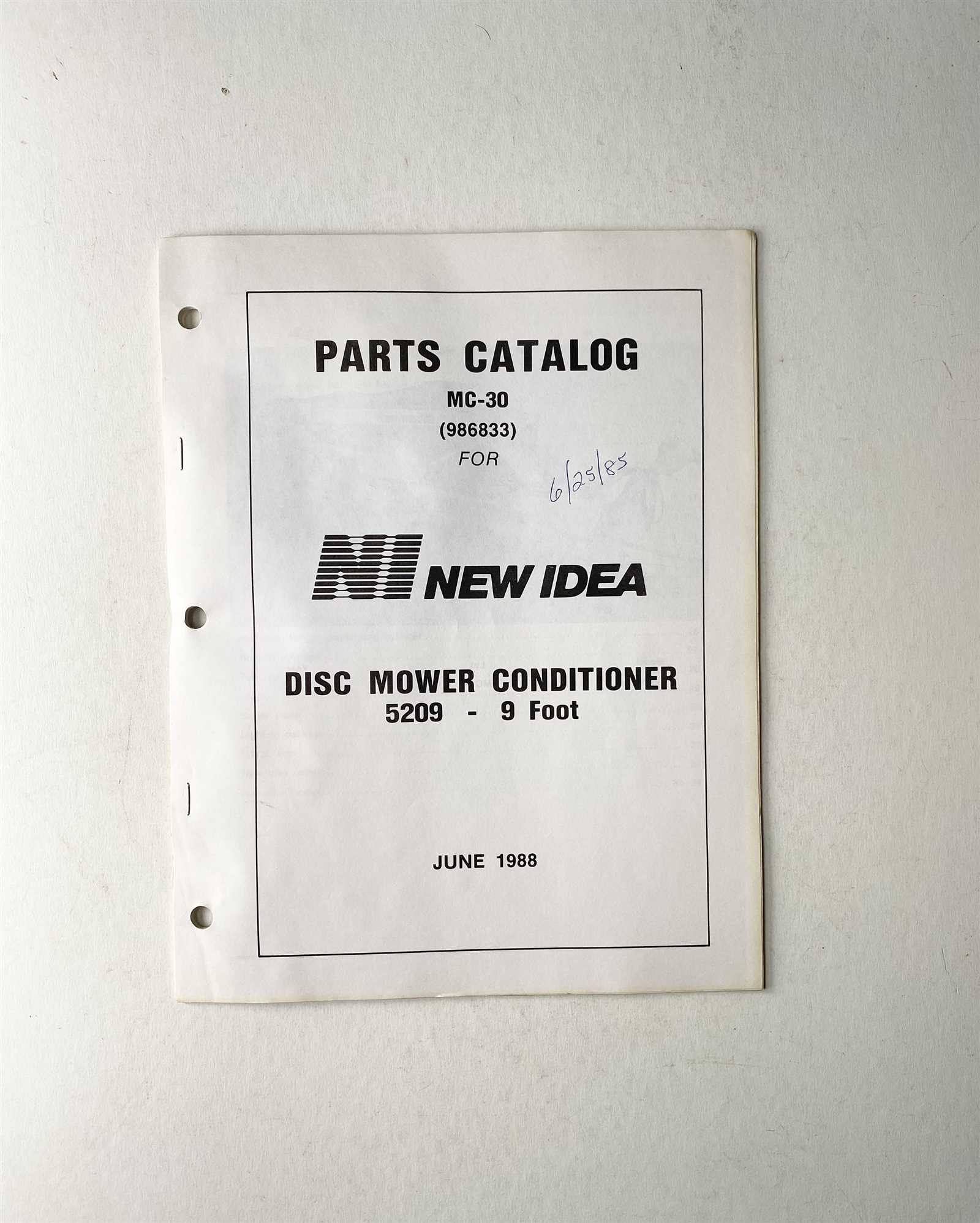 new idea 5209 repair manual