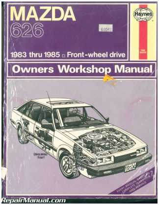 mazda auto repair manuals