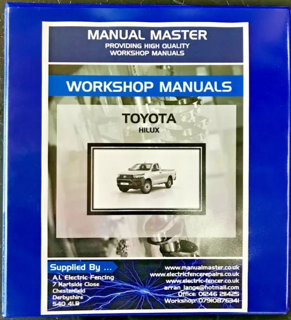 free toyota repair manuals