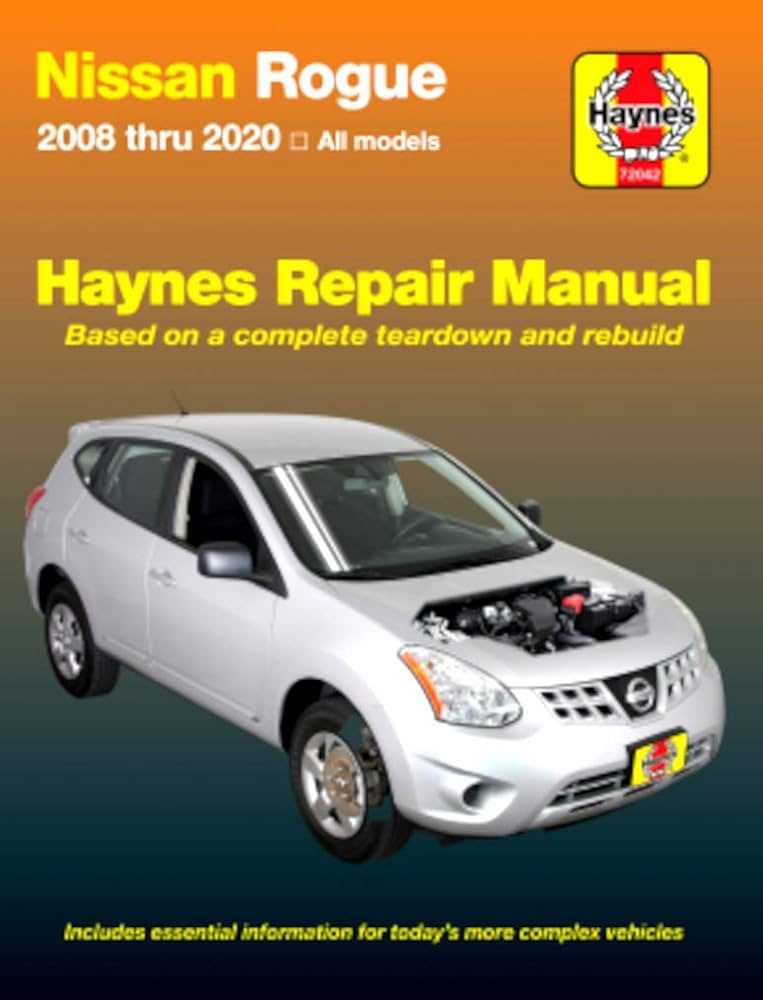 2010 nissan rogue repair manual