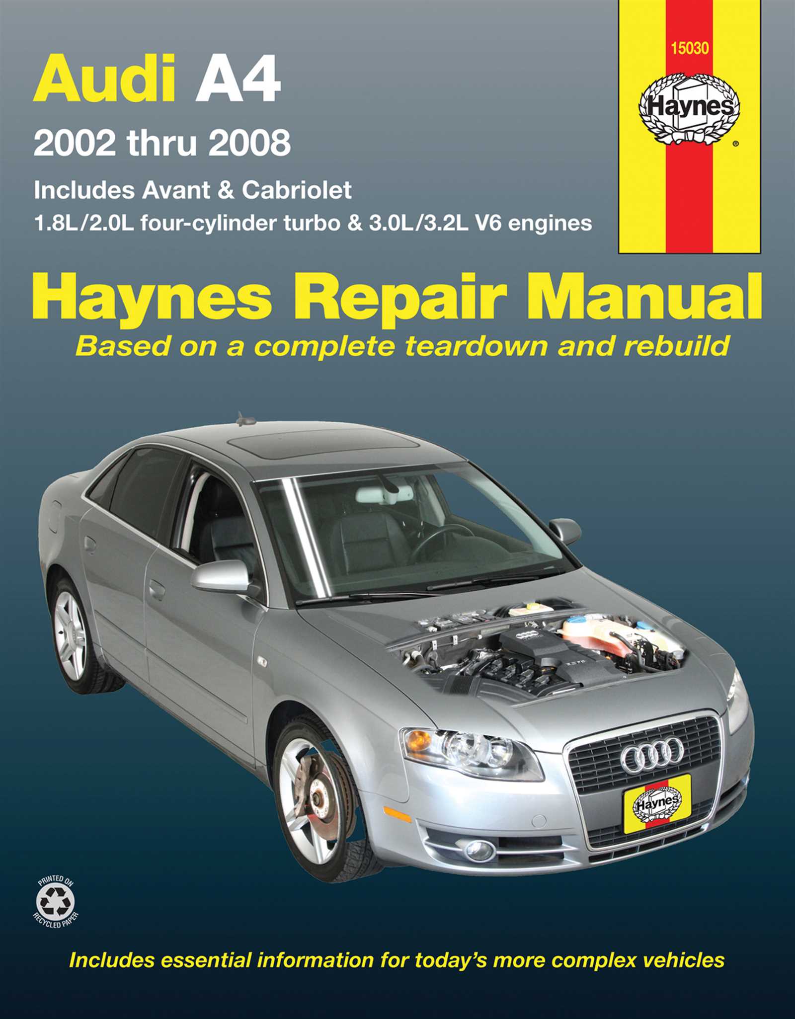 audi a4 service repair manual