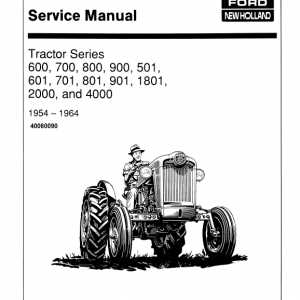 ford 1715 tractor repair manual