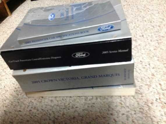 2005 mercury grand marquis repair manual