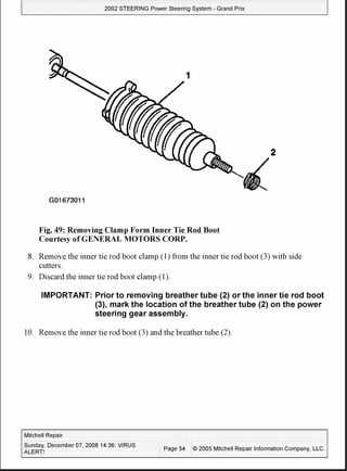 2001 pontiac grand prix repair manual