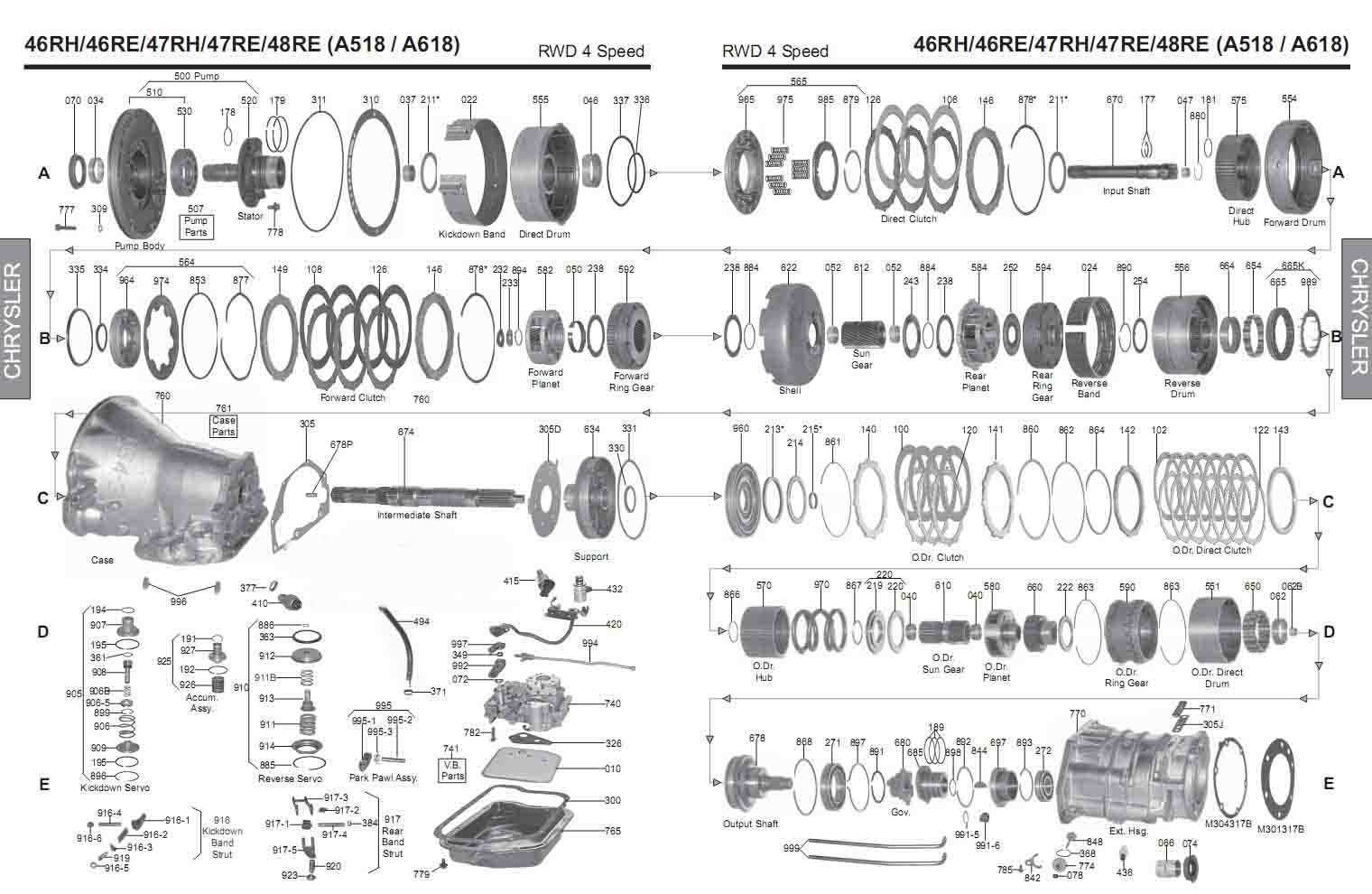 46re transmission repair manual