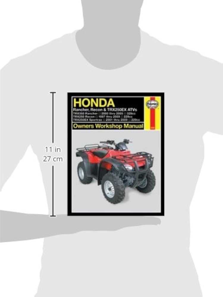 honda recon repair manual