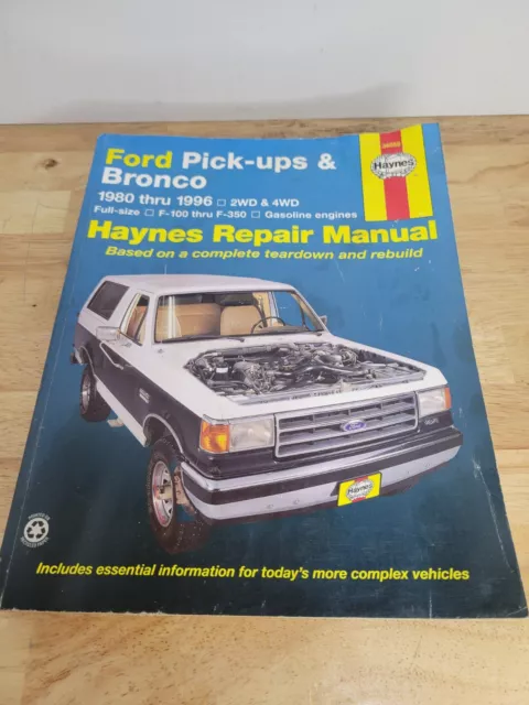 1993 ford f150 repair manual