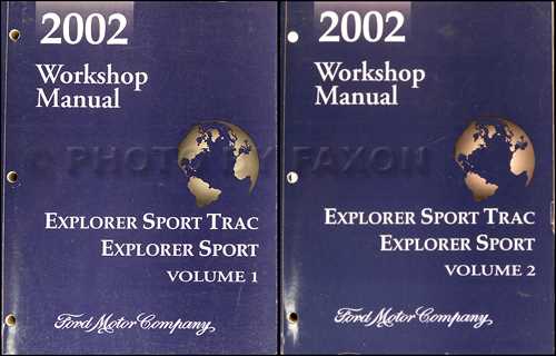 2003 ford explorer sport trac repair manual