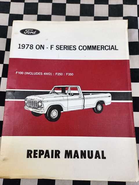 ford f350 repair manual