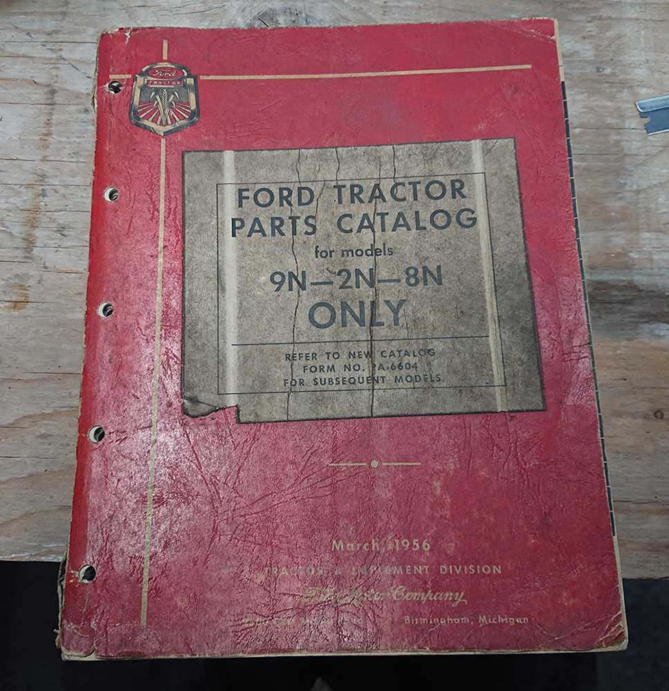 ford tractor repair manual