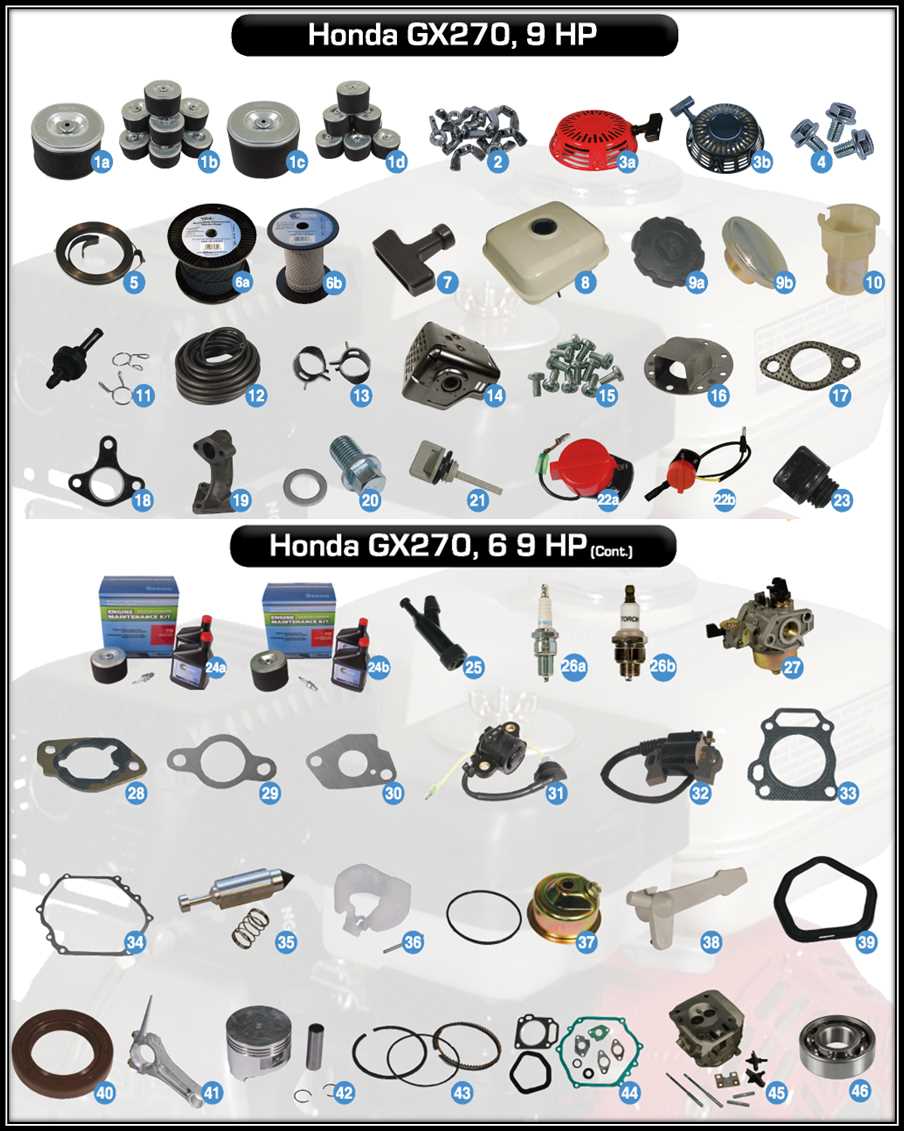 honda gx270 repair manual