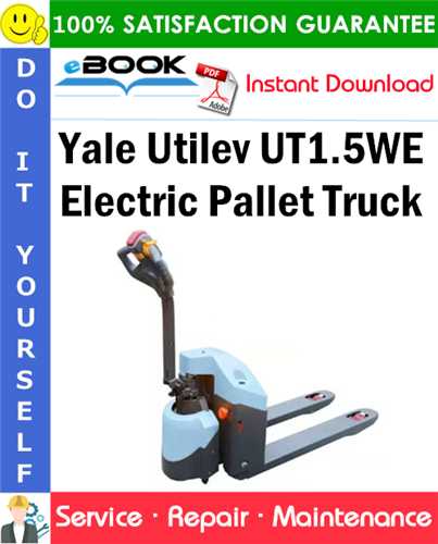 yale pallet jack repair manual