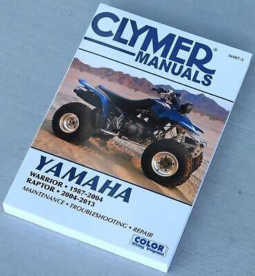 yamaha 350 warrior repair manual