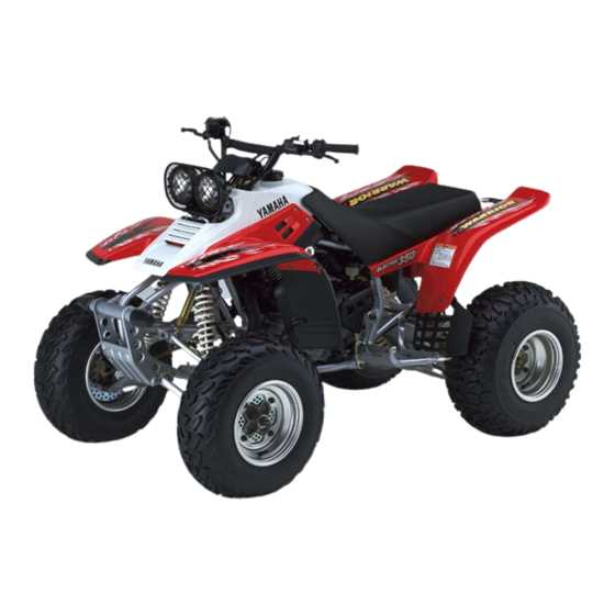 yamaha atv repair manual