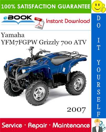 yamaha atv repair manual