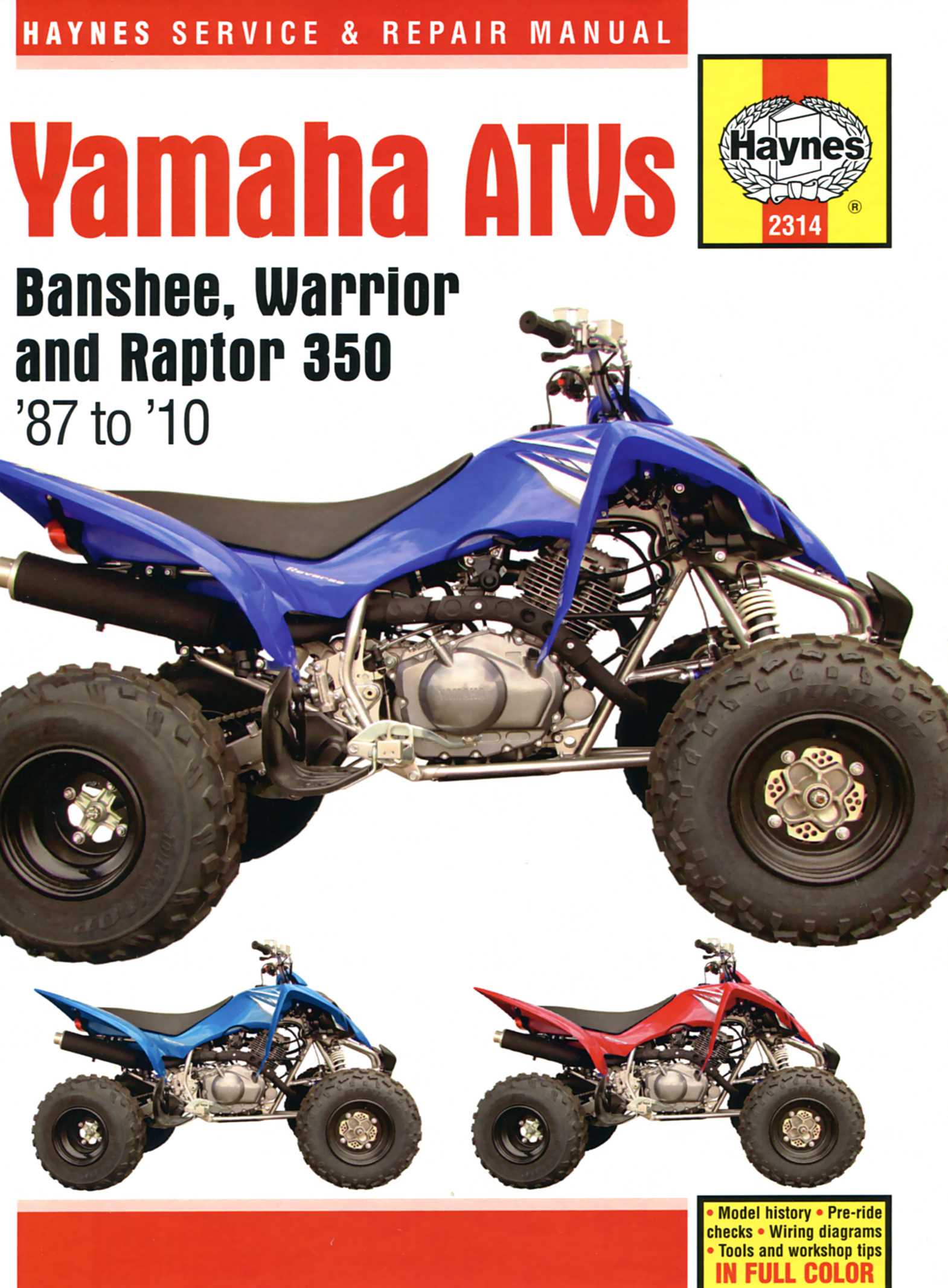 yamaha banshee repair manual