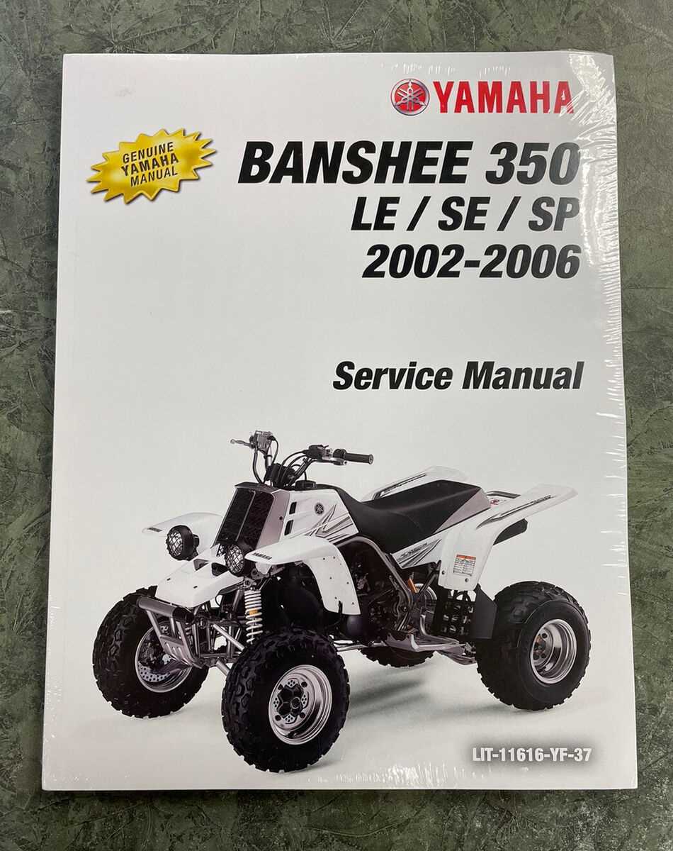 yamaha banshee repair manual