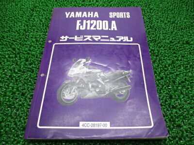 yamaha fj 1200 repair manual