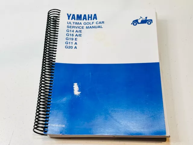 yamaha g16a repair manual