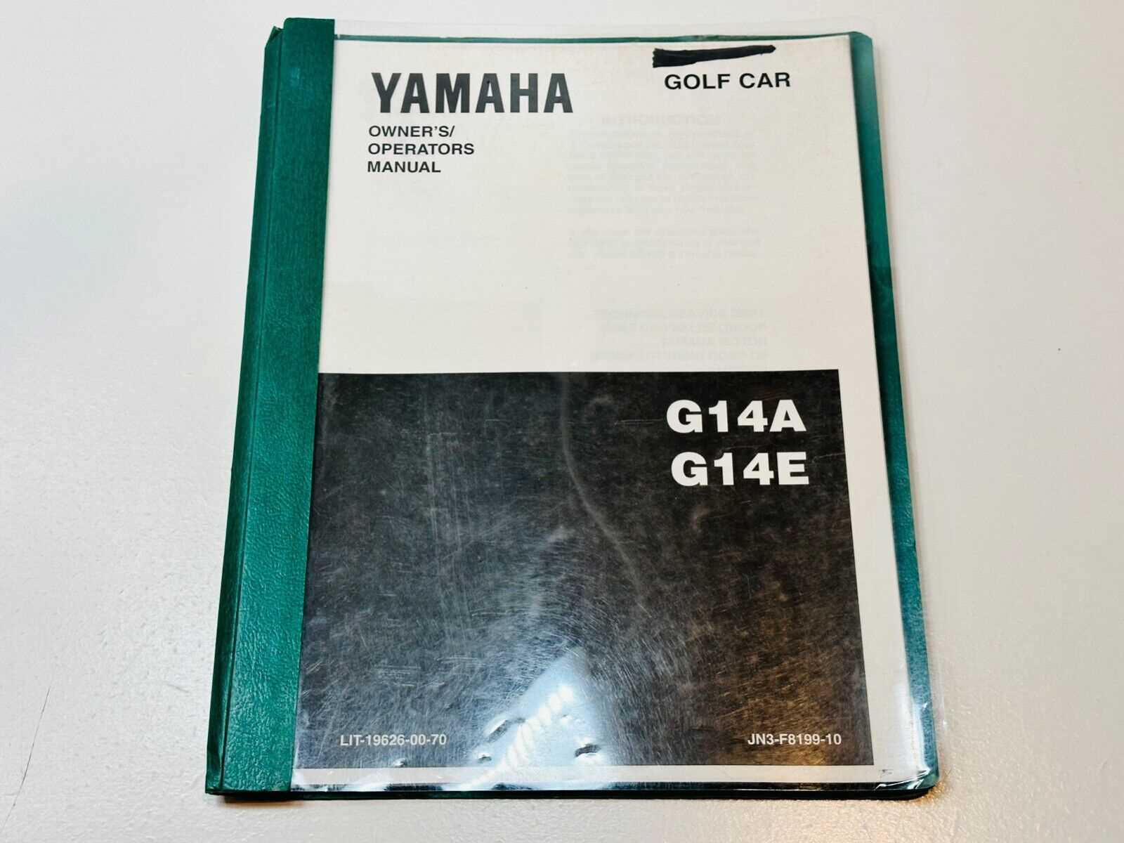 yamaha g16a repair manual