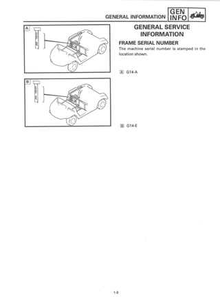 yamaha g16a repair manual