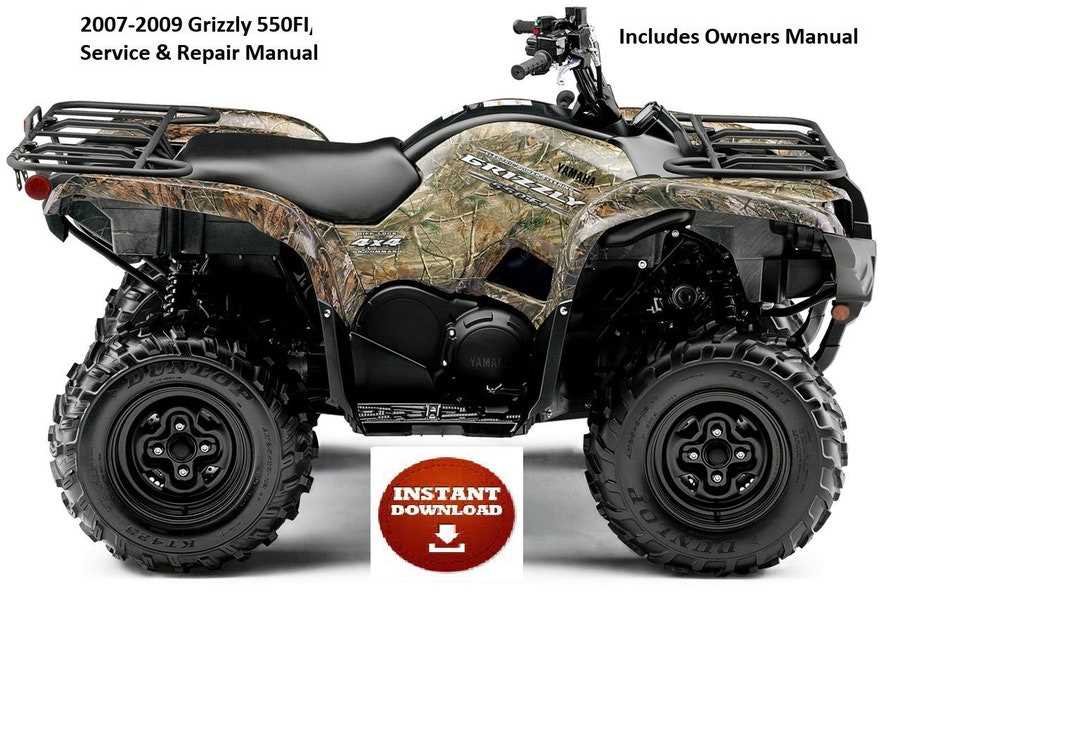 yamaha grizzly repair manual