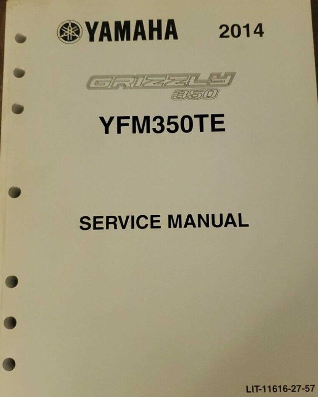 yamaha grizzly repair manual