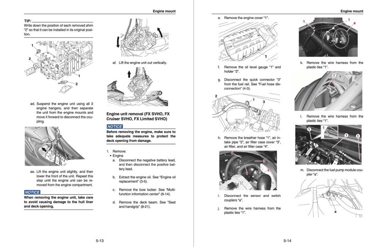 yamaha hull repair manual