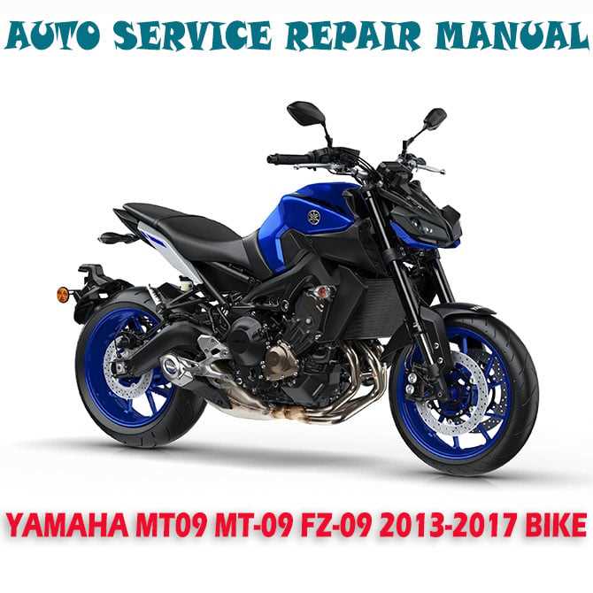 yamaha mt 09 repair manual