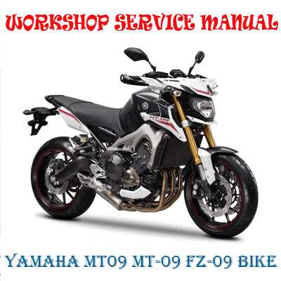 yamaha mt 09 repair manual