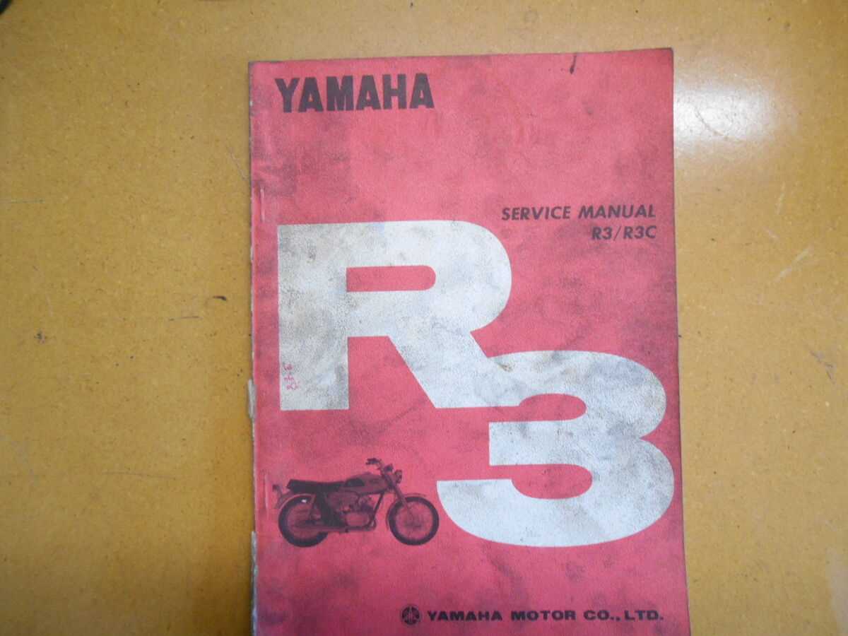 yamaha r3 repair manual