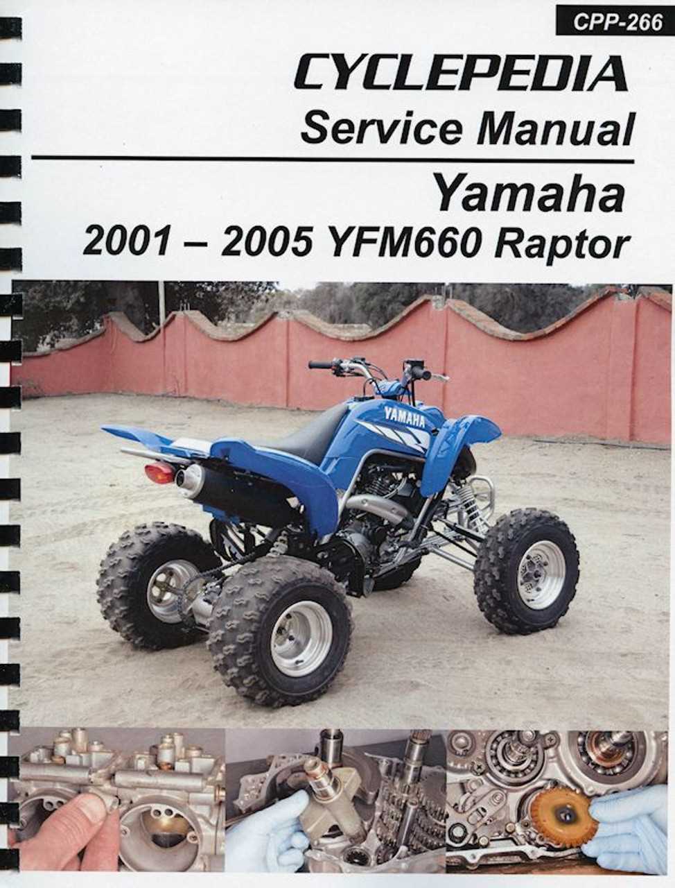 yamaha raptor repair manual