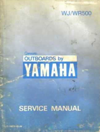 yamaha xl 700 repair manual