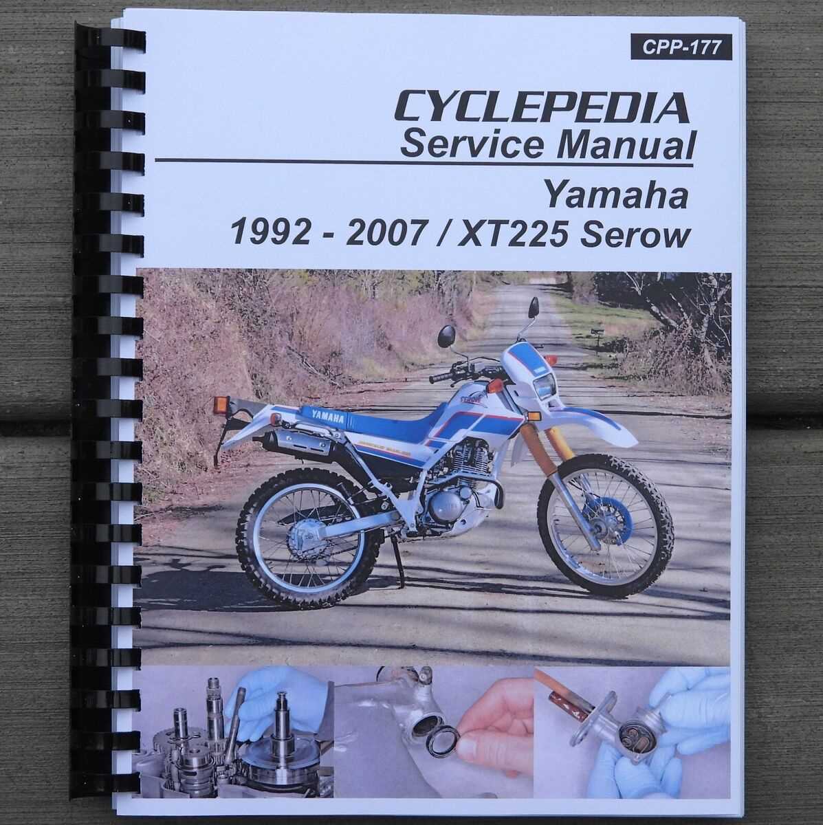 yamaha xt225 repair manual