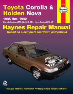 2011 toyota corolla repair manual