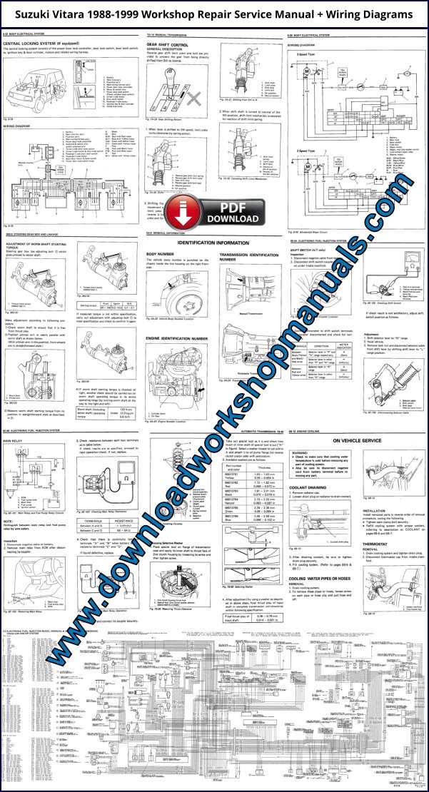 1995 suzuki sidekick repair manual