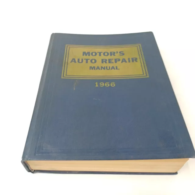 motors auto repair manual 1966