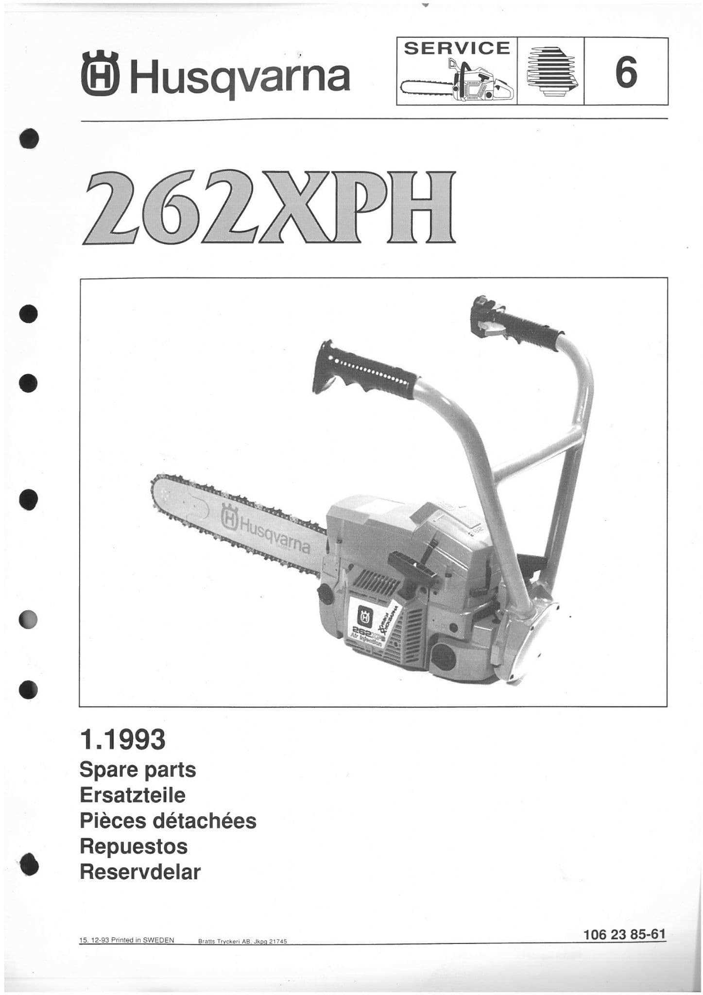 husqvarna 55 repair manual