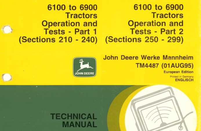 john deere 6400 repair manual