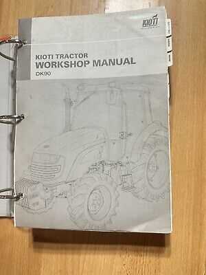 kioti tractor repair manual