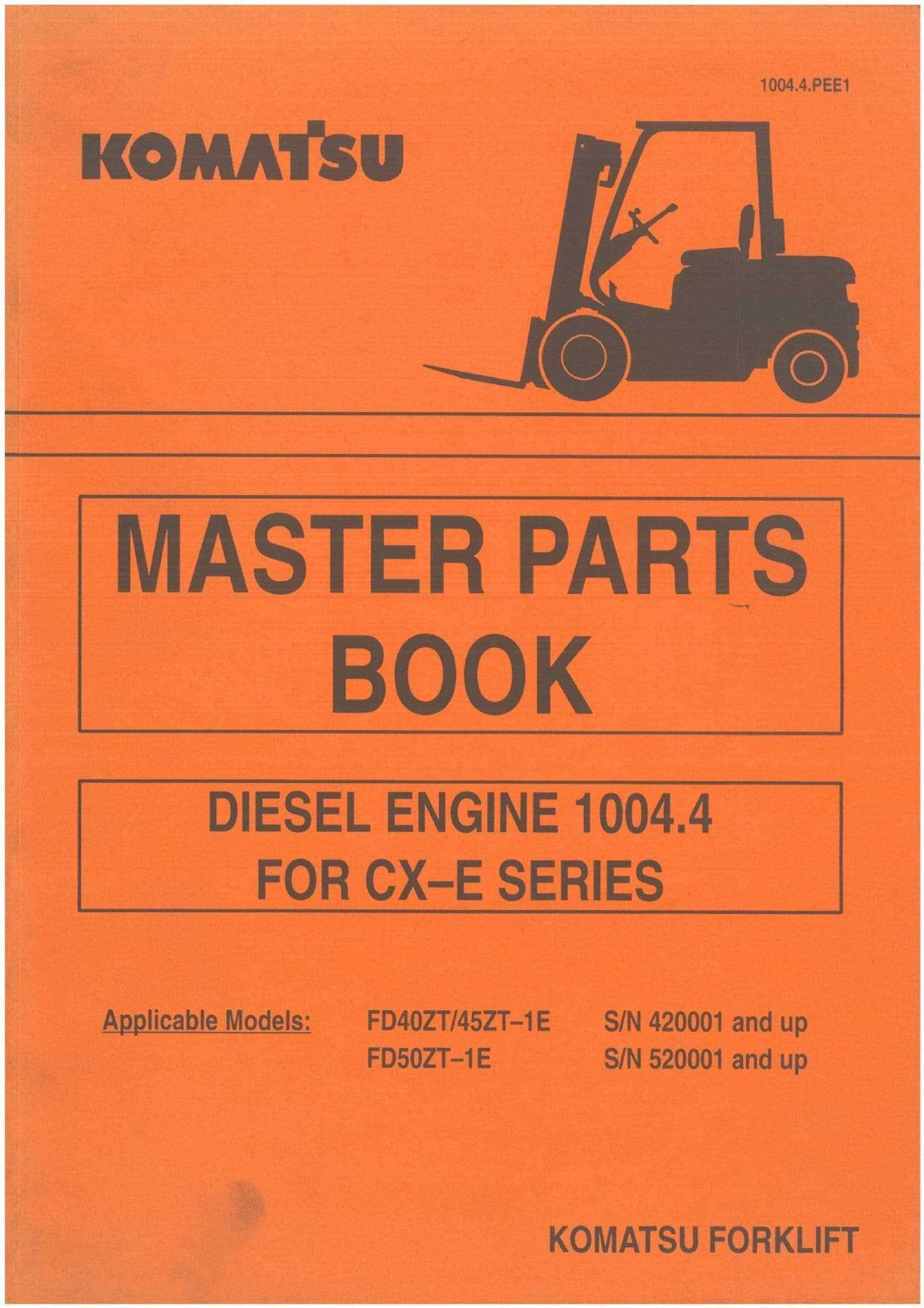 komatsu forklift repair manual