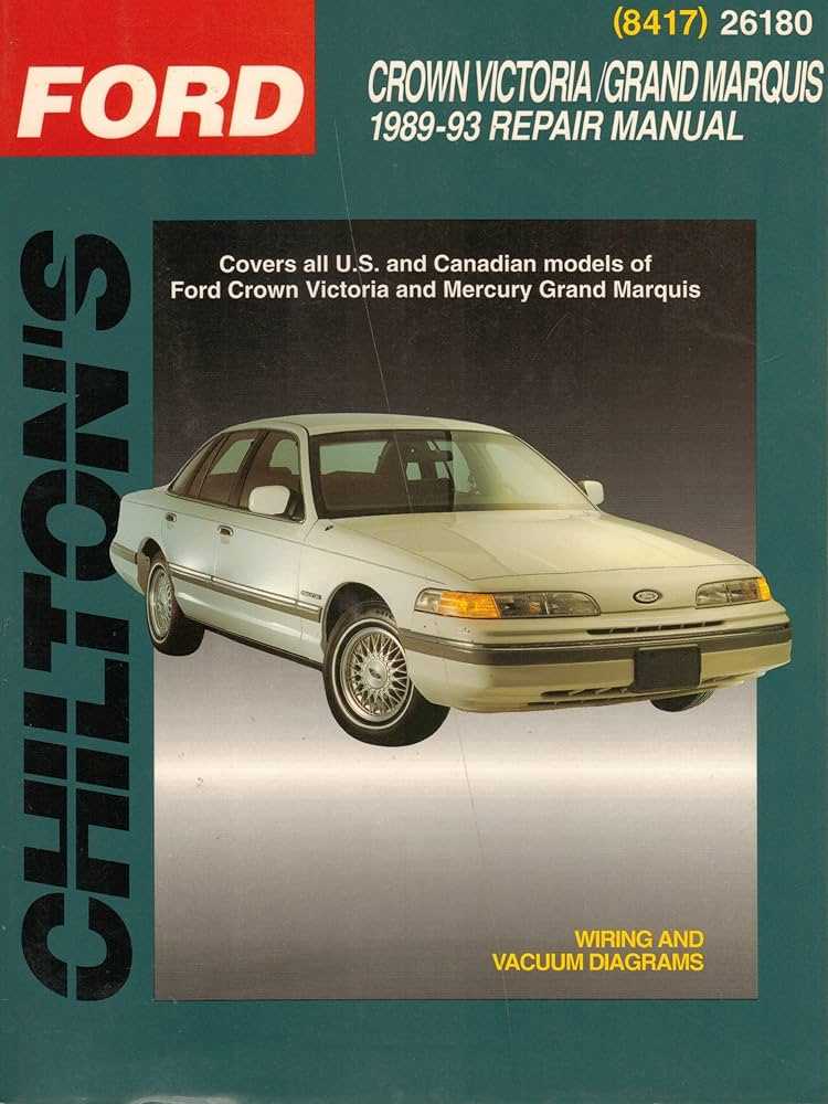 crown victoria repair manual