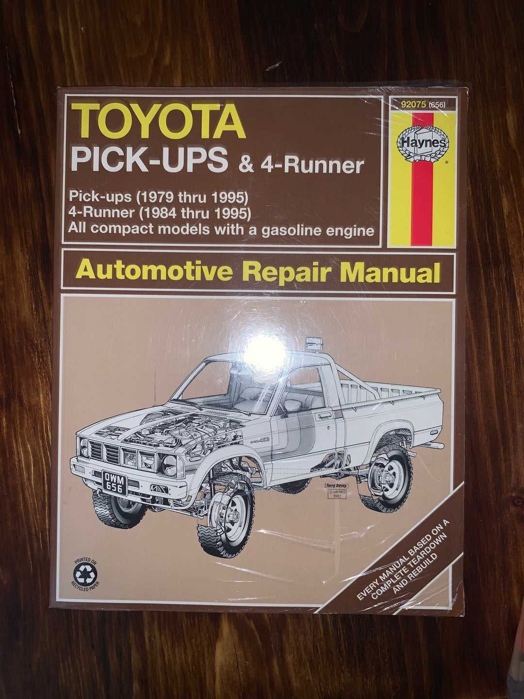 1984 toyota pickup repair manual