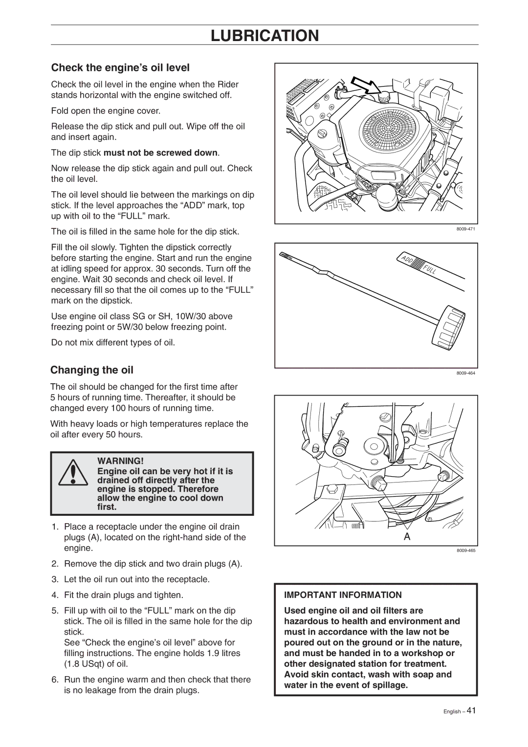 husqvarna rider 155 repair manual