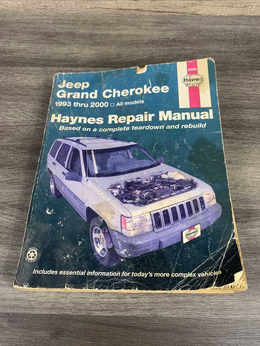 1994 jeep grand cherokee repair manual